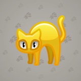 Scared Cat #9293