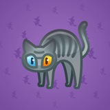 Scared Cat #9321