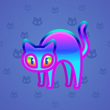 Scared Cat #9329 Scared Cat #9329