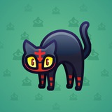 Scared Cat #9545 Scared Cat #9545