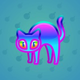 Scared Cat #9691