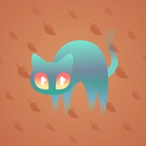 Scared Cat #9726