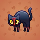 Scared Cat #9737 Scared Cat #9737