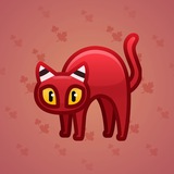 Scared Cat #9739 Scared Cat #9739
