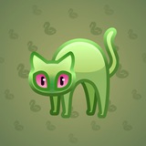 Scared Cat #9756 Scared Cat #9756