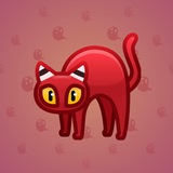 Scared Cat #9950 Scared Cat #9950