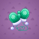 Snow Mittens #10006