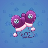 Snow Mittens #10027
