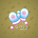 Snow Mittens #10041 Snow Mittens #10041