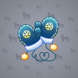 Snow Mittens #10068