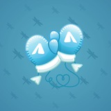 Snow Mittens #10108