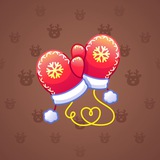 Snow Mittens #10152