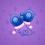 Snow Mittens #10197 Snow Mittens #10197
