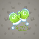Snow Mittens #10293