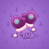 Snow Mittens #10349