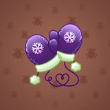 Snow Mittens #10425