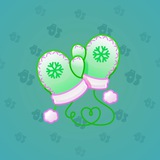 Snow Mittens #10448