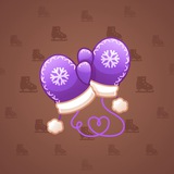 Snow Mittens #10453