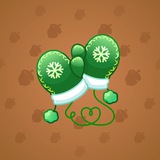 Snow Mittens #10465
