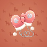 Snow Mittens #10472 Snow Mittens #10472
