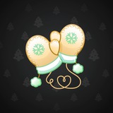 Snow Mittens #10534 Snow Mittens #10534