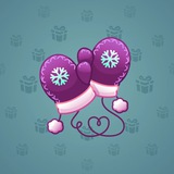 Snow Mittens #10542
