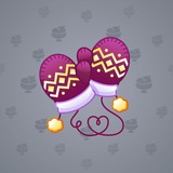 Snow Mittens #10554