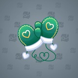 Snow Mittens #10591