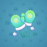 Snow Mittens #10638 Snow Mittens #10638