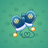 Snow Mittens #10660