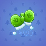 Snow Mittens #10718