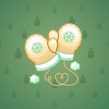 Snow Mittens #10790