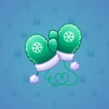 Snow Mittens #10857