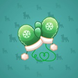 Snow Mittens #10860 Snow Mittens #10860