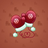 Snow Mittens #10893 Snow Mittens #10893