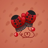 Snow Mittens #1093 Snow Mittens #1093