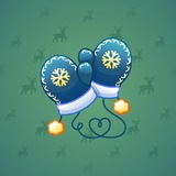 Snow Mittens #11105