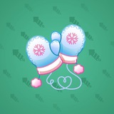 Snow Mittens #11124