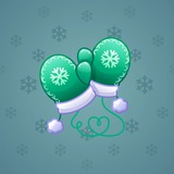 Snow Mittens #11271