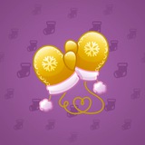 Snow Mittens #11412
