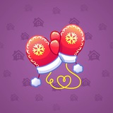 Snow Mittens #11426