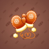Snow Mittens #11487