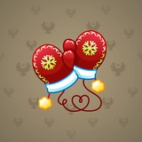 Snow Mittens #11492