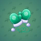 Snow Mittens #11512