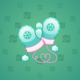 Snow Mittens #11628 Snow Mittens #11628