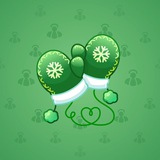 Snow Mittens #1170