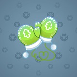 Snow Mittens #11832