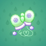 Snow Mittens #12038