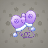 Snow Mittens #12044