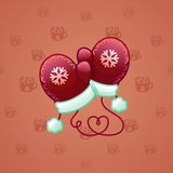 Snow Mittens #1207